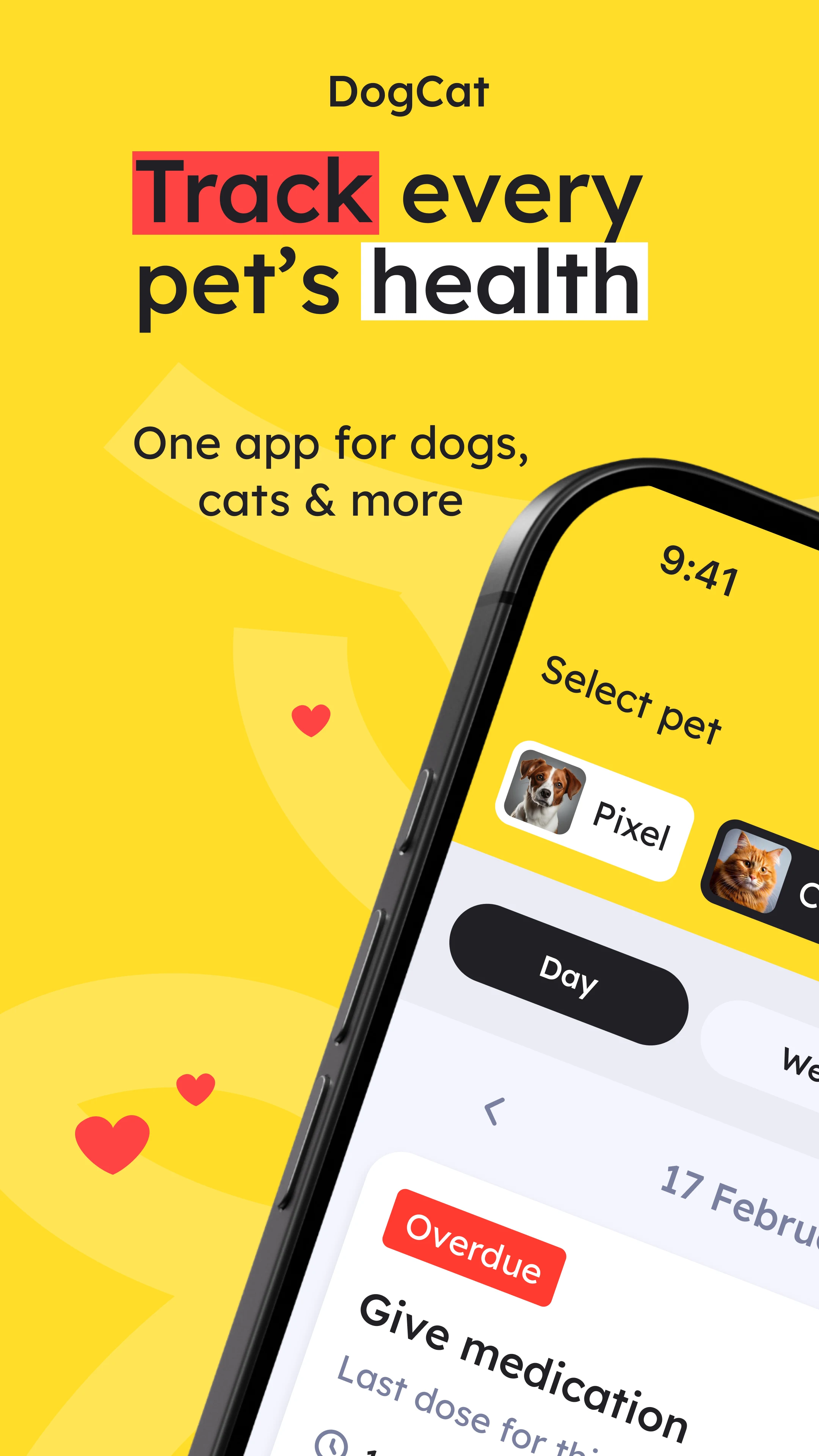 Pet Care Tracker - Dog Cat App screenshot