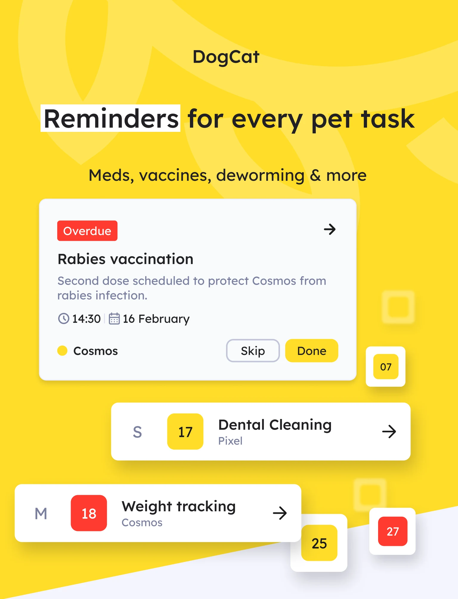 Pet Care Tracker - Dog Cat App screenshot