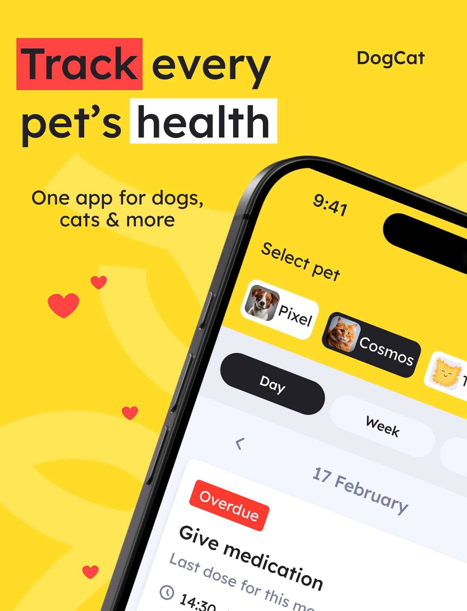 Pet Care Tracker - Dog Cat App screenshot